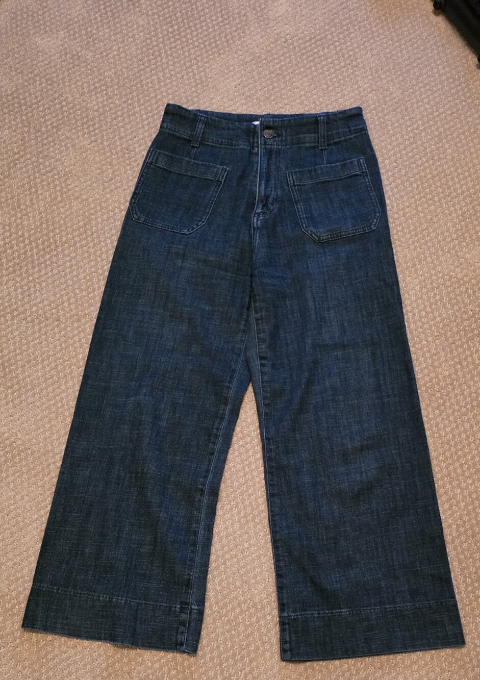 LC Lauren Conrad Dark Blue Flare Jeans